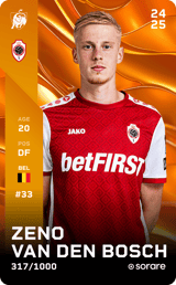 Zeno Van Den Bosch - limited
