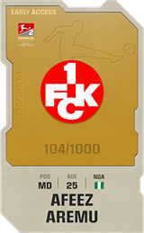 Afeez Aremu - limited