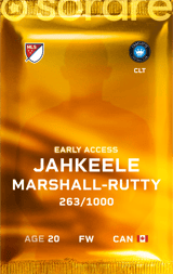 Jahkeele Marshall-Rutty - limited