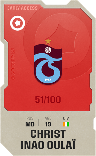 Christ Inao Oulaï - rare