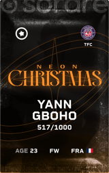 Yann Gboho - limited