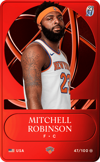 Mitchell Robinson - rare