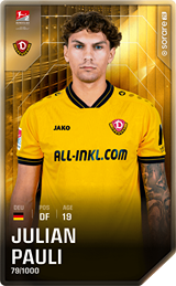 Julian Pauli - limited