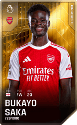 Bukayo Saka - limited
