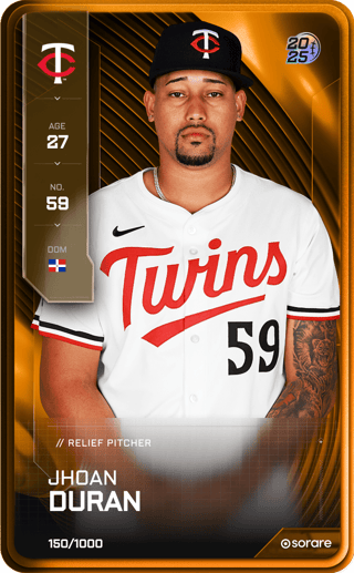 Jhoan Duran - limited