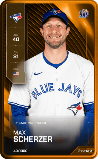 Max Scherzer - limited