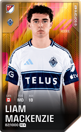 Liam Mackenzie - limited