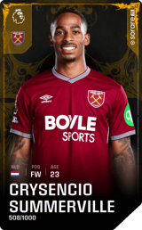 Crysencio Summerville - limited