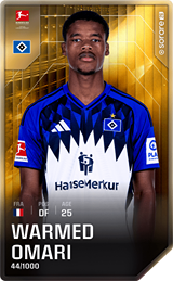 Warmed Omari - limited