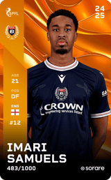 Imari-Narain Samuels - limited