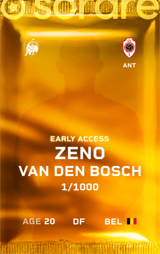 Zeno Van Den Bosch