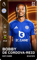 Bobby De Cordova-Reid - limited