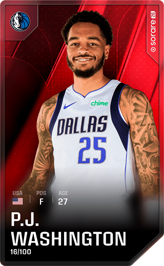 P.J. Washington - rare