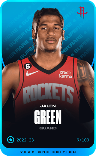 Jalen Green - super_rare