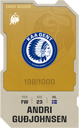 Andri Guðjohnsen - limited