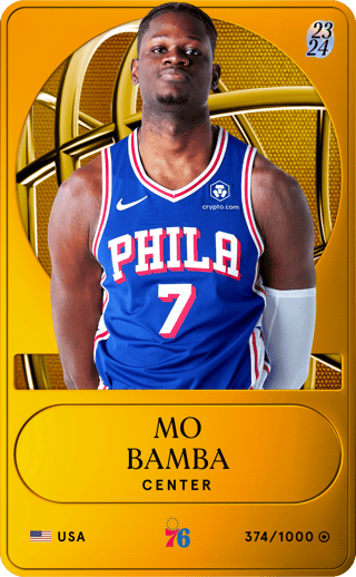 Mo Bamba - limited
