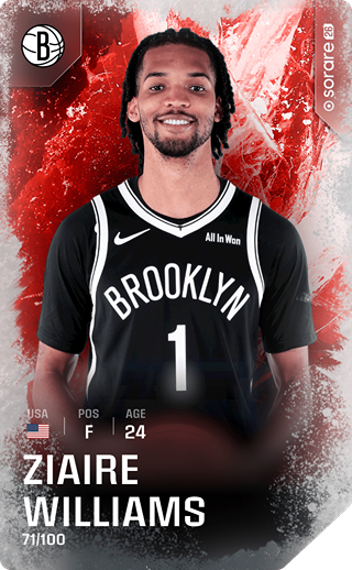 Ziaire Williams - rare