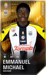 Emmanuel Michael - limited