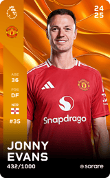 Jonny Evans  - limited