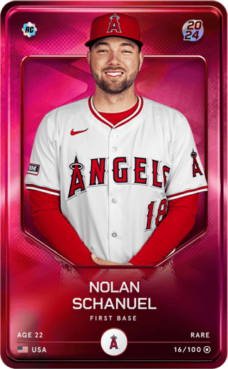 Nolan Schanuel - rare