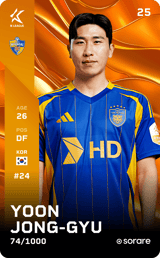 Yoon Jong-Gyu - limited