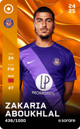 Zakaria Aboukhlal - limited