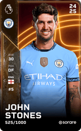 John Stones - limited
