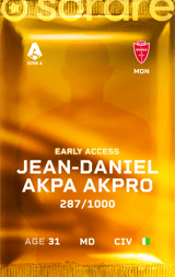 Jean-Daniel Akpa Akpro - limited