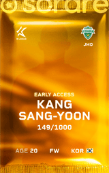 Kang Sang-Yoon - limited