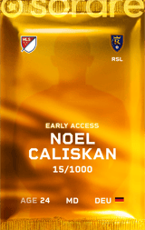 Noel Caliskan - limited
