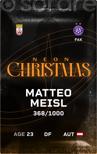 Matteo Meisl - limited