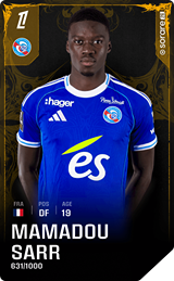 Mamadou Sarr - limited