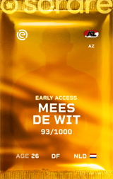 Mees De Wit - limited