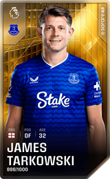 James Tarkowski - limited