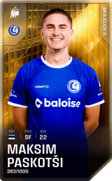 Maksim Paskotši - limited