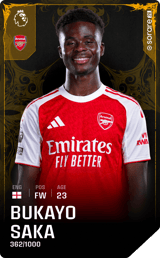 Bukayo Saka - limited