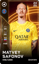 Matvey Safonov - limited