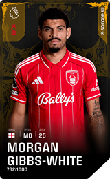 Morgan Gibbs-White - limited