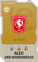 Alec Van Hoorenbeeck - limited