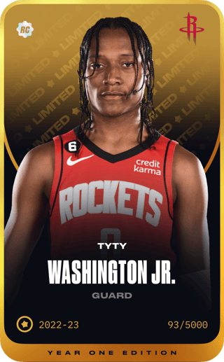 TyTy Washington Jr. - limited