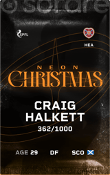 Craig Halkett - limited