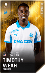 Timothy Weah - limited