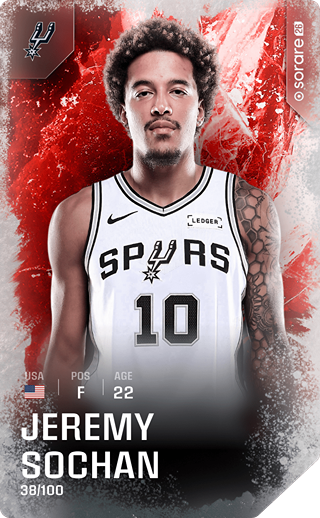 Jeremy Sochan - rare