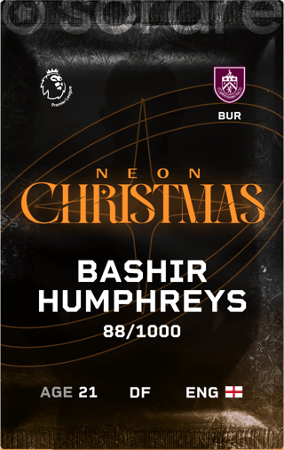 Bashir Humphreys - limited