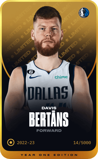 Dāvis Bertāns - limited