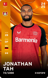Jonathan Tah - limited
