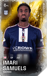 Imari-Narain Samuels - limited