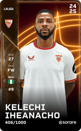 Kelechi Iheanacho - limited