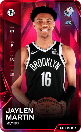 Jaylen Martin - rare