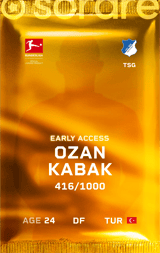 Ozan Kabak - limited